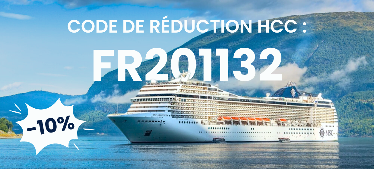 image montrant le code de réduction : FR201132